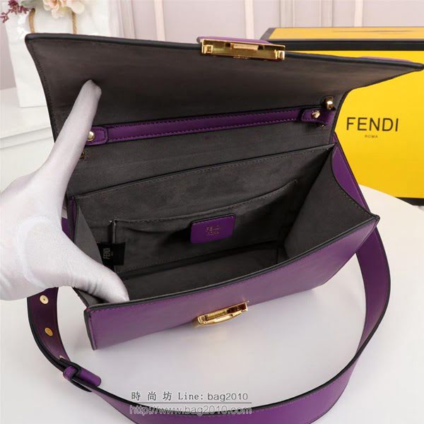 FENDI女包 升級版FENDI 2019最新早春走秀系列 KANI手袋 F0175 芬迪女斜挎包  fdz2024